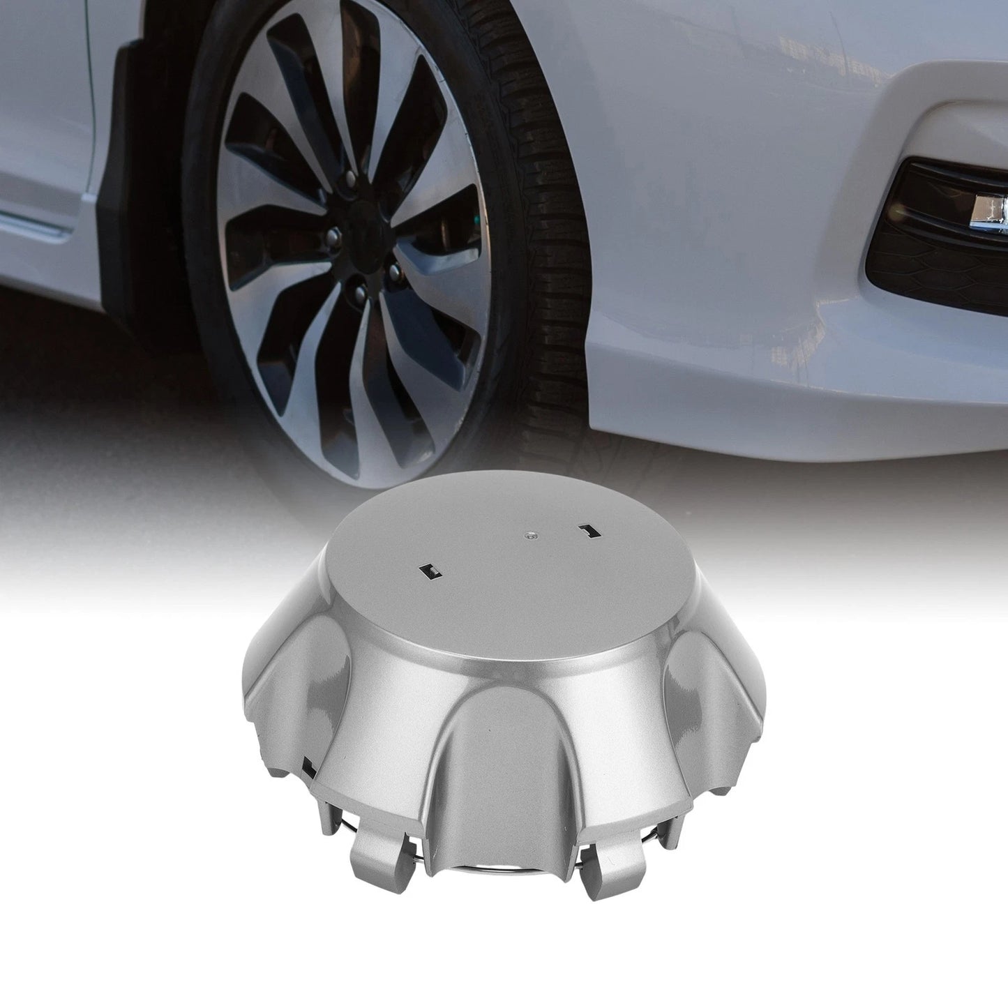 Wheel Center Caps for Toyota FJ Cruiser (2007-2014) - Titanium Tone Plastic 1 x