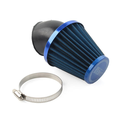 48mm Air Intake Filter Cleaner for Motorcycle - Stainless Steel Mesh (All Years)