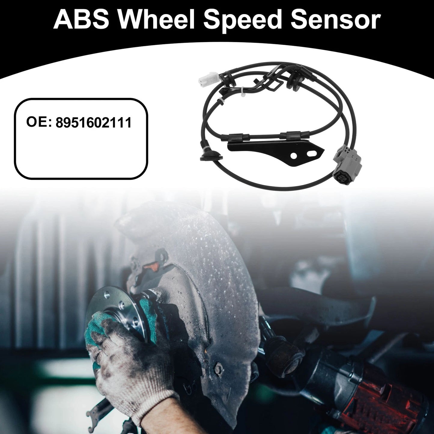 ABS Wheel Speed Sensor 1 Pcs for Toyota Corolla (2007–2013)