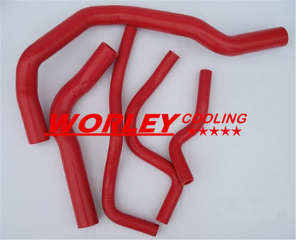 5 x QLD Silicone Radiator Hoses for Honda Integra Civic Type R (1995-2001)
