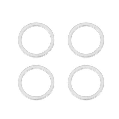 10 x M16 Silver Tone Oil Drain Plug Gaskets for BMW (1998-2023)