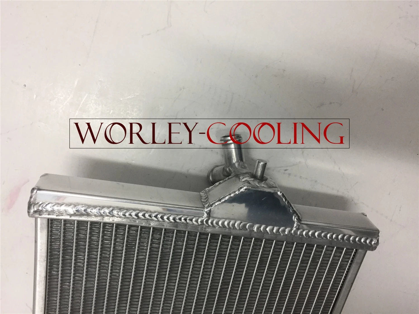 Aluminum Radiator + Red Hose for Yamaha RZ350 RD350 RD250 (1984-1985)