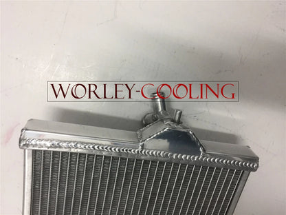 Aluminum Radiator + Red Hose for Yamaha RZ350 RD350 RD250 (1984-1985)