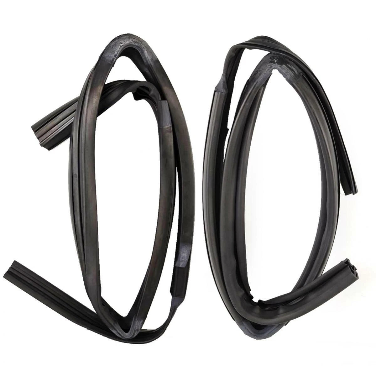 Glass Run Door Channel Rubber Rear LH+RH Fits Isuzu D-Max TFR 4D Pickup 2003-11