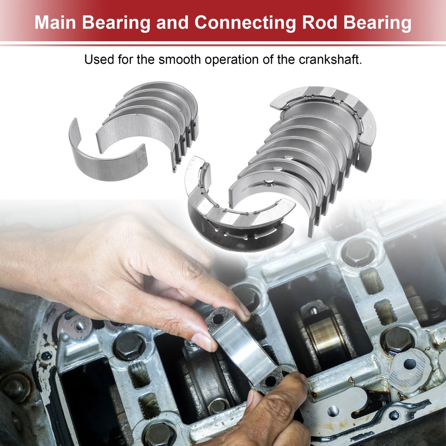 Main & Connecting Rod Bearings for BMW 118i (2015-2022)