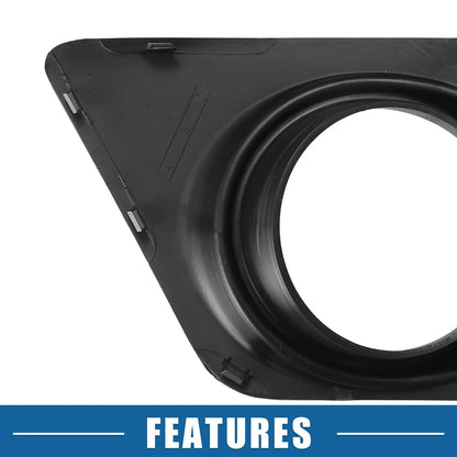 2 x Front Fog Light Grille Covers for Dodge Journey (2011-2019)