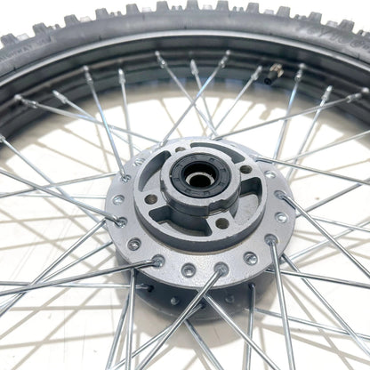 12mm 70/100-17 Front Wheel Rim Knobby Tyre for PIT PRO Dirt Bike