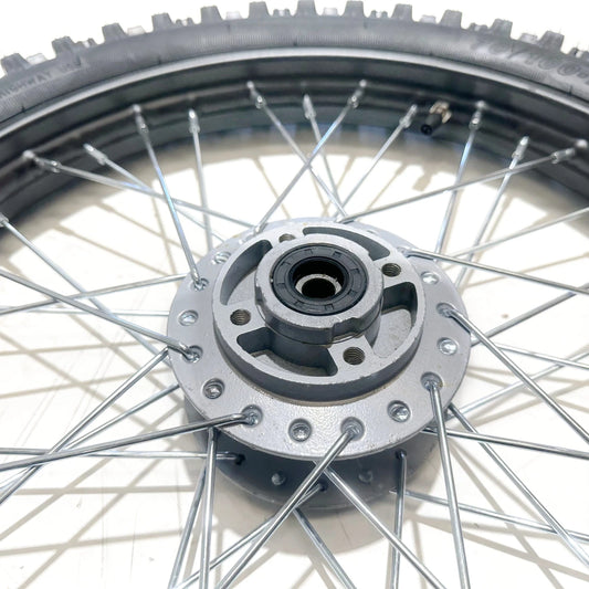12mm 70/100-17 Front Wheel Rim Knobby Tyre for PIT PRO Dirt Bike