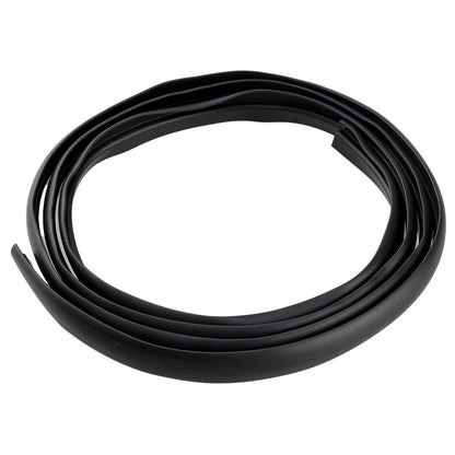 Black Front Windshield Seal Strip Rubber Moulding Trim for Universal Car