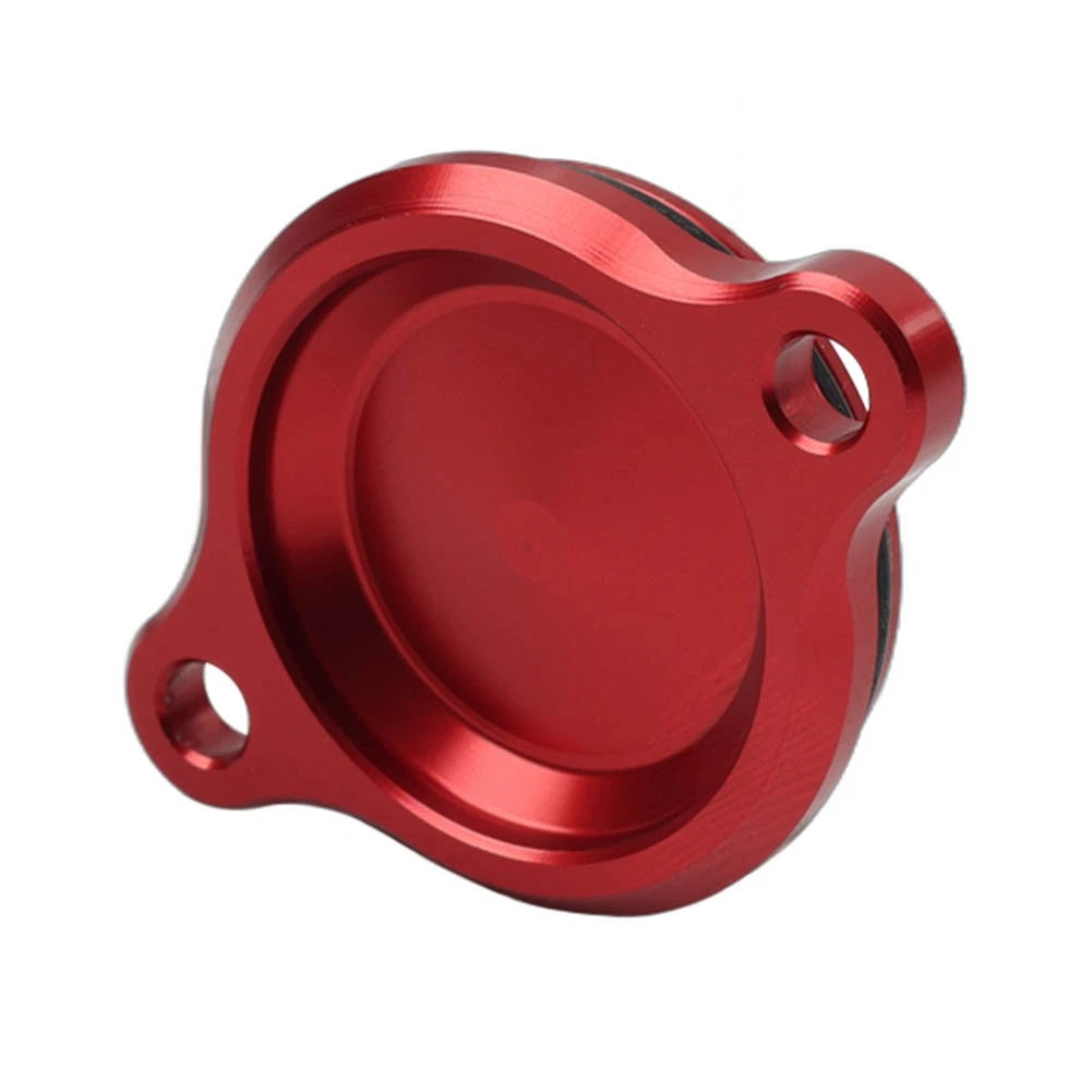Red Motorcycle Oil Filter Cover for Honda Dax 125, Monkey 125, Super Cub 125/150