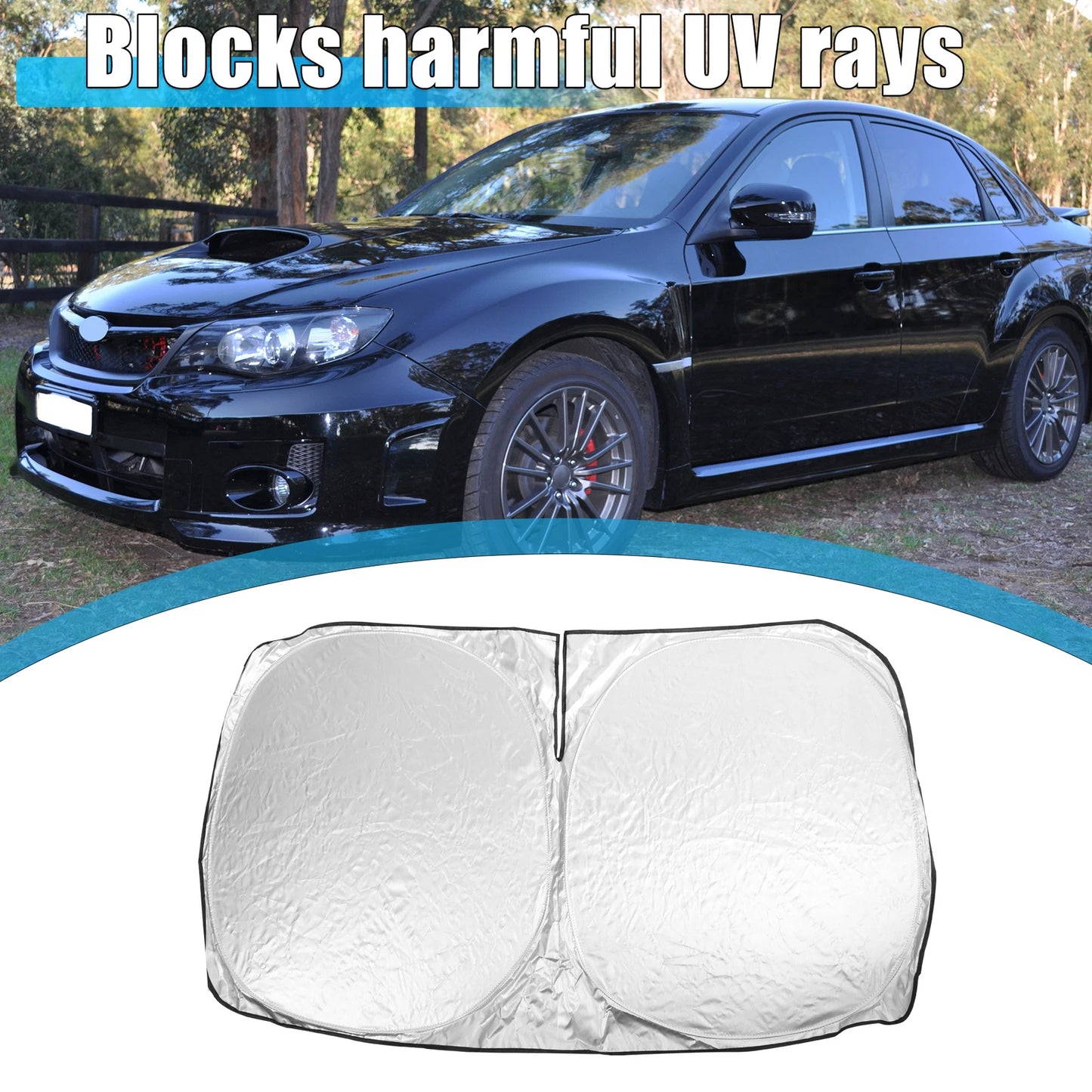 Foldable Windshield Sun Shade 146x85.5cm for Ford Escape (2020-2022)