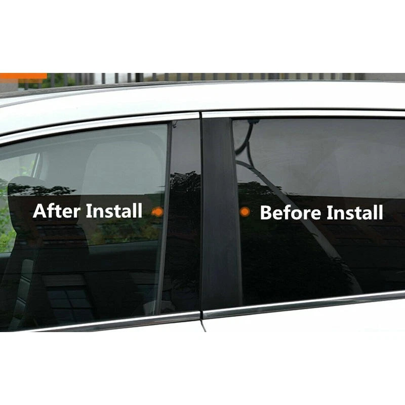 Window Pillar Post Molding Trim Kit for Honda Acura TL (2004-2008)