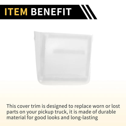 Tail Light Side Cover Trim for Jeep Wrangler JL JLU (2018-2024) White