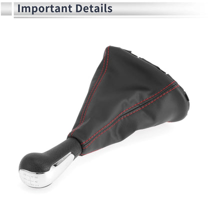 5 Speed Gear Shift Knob with Cover for Chevrolet Spark (2011-2015)
