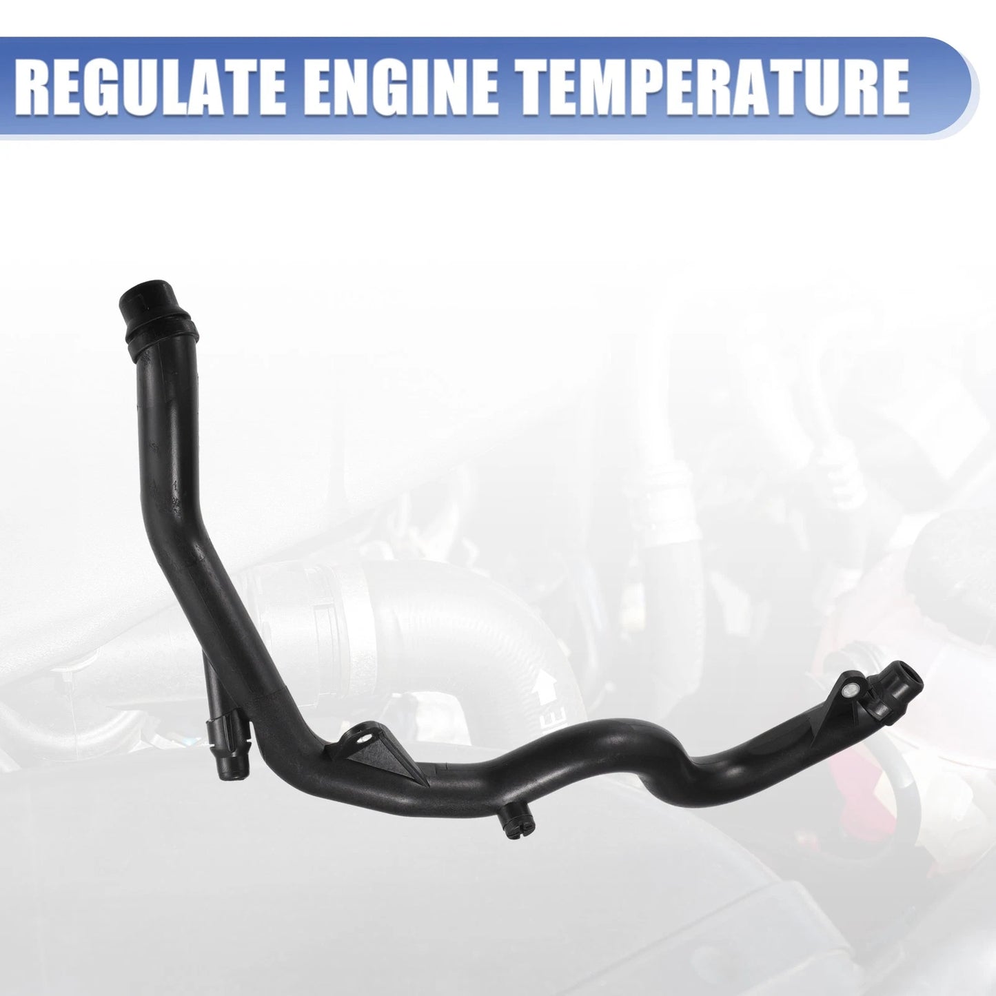 Heater Hose Radiator Expansion Tank Pipe for BMW 335d