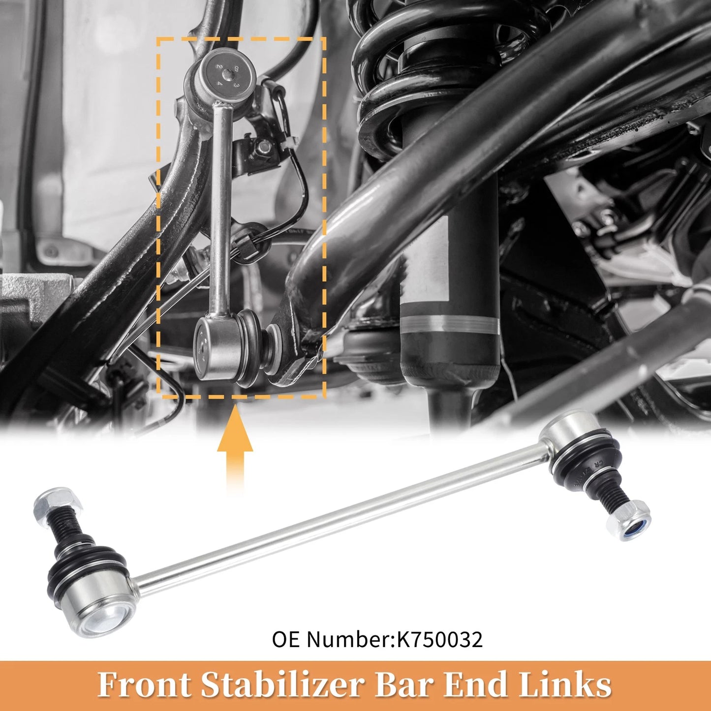 Front Stabiliser Sway Bar Links for Hyundai Elantra (2007-2010)