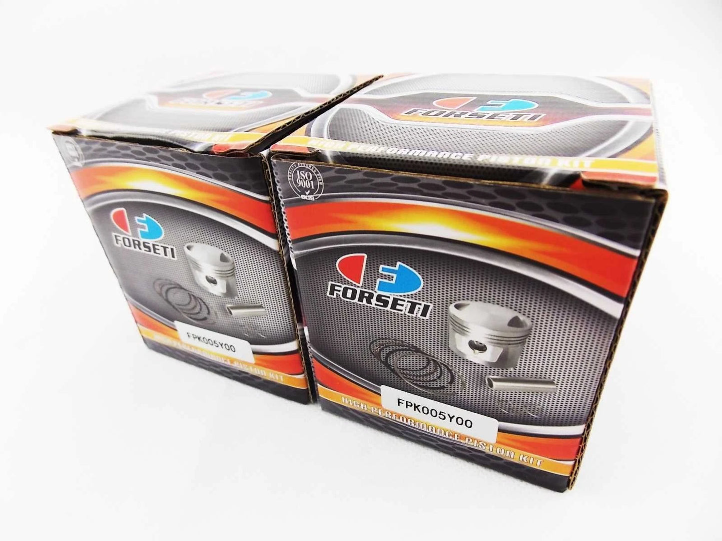 0.5mm O/S FORSETI PISTON SET 56.9mm RINGS PIN CLIPS for YAMAHA R1-Z (1991-1992)