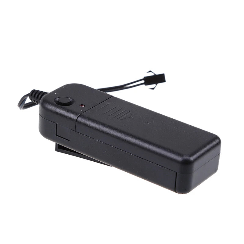 2 x 3V AA Battery El Wire Controller for Neon Light Strip Rope ()