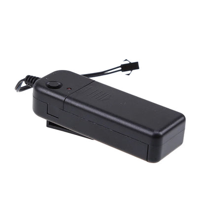 2 x 3V AA Battery El Wire Controller for Neon Light Strip Rope ()
