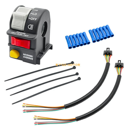 Handlebar Switch Pigtail Harness for Polaris Scrambler 500 Xpedition 325 425