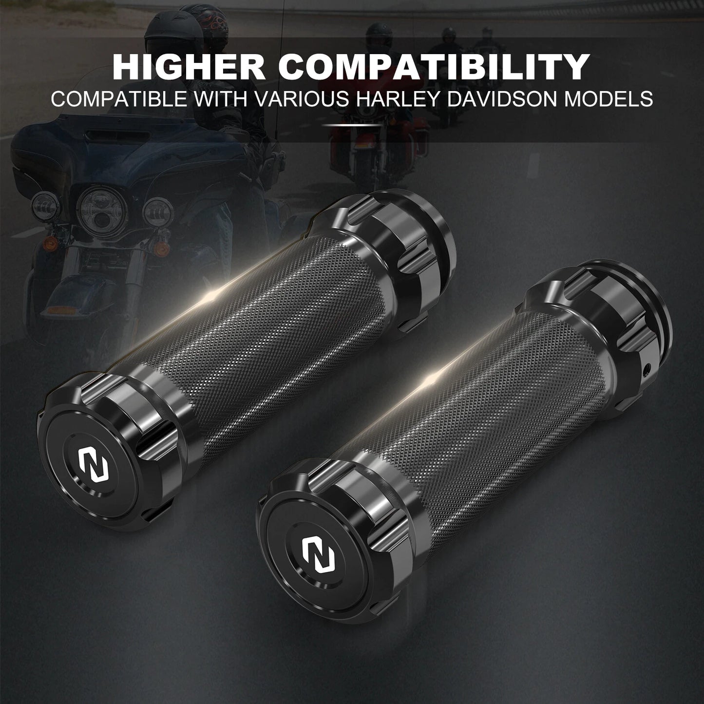 Handlebar Grips for Harley Electra Glide Classic (2000-2023)
