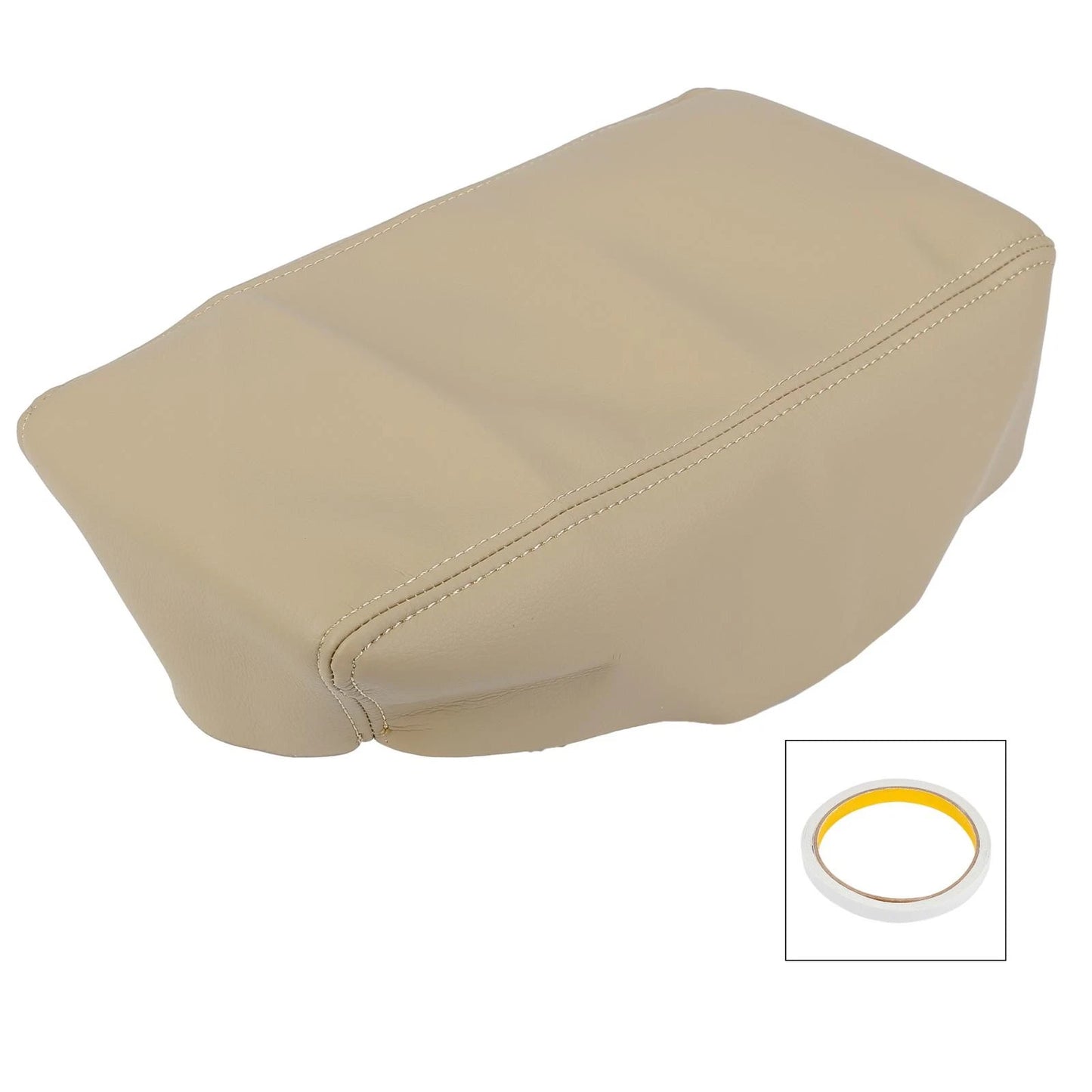 Microfiber Leather Console Lid Armrest Cover for Nissan Altima (2007-2012)