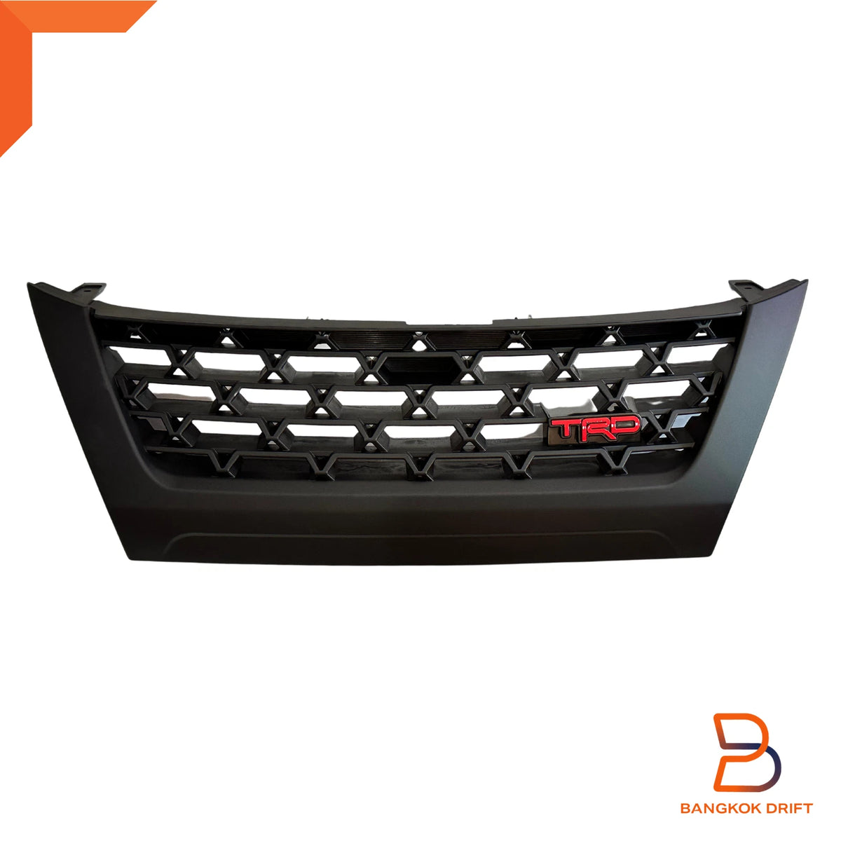 Matte Black Front Grille for Toyota Fortuner SUV (2015-2019)