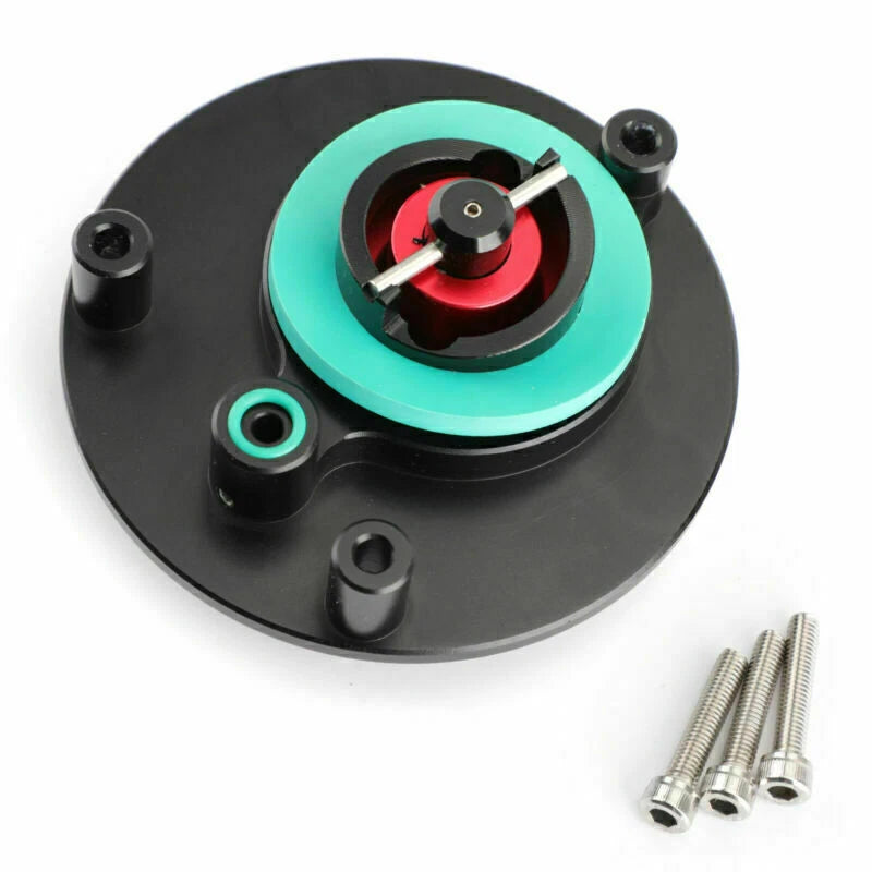 Keyless Fuel Cap Red for Yamaha FZ1 FZ6 FAZER FZ8 MT-03 MT-09 (2011-2016)