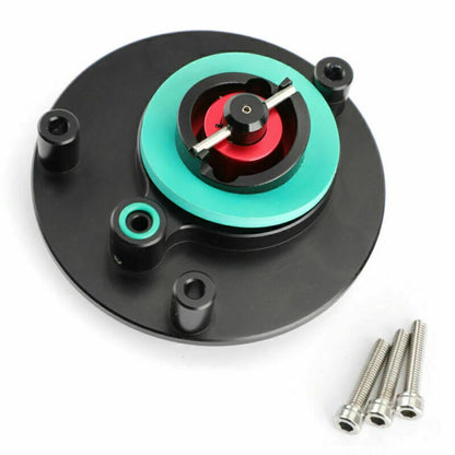 Keyless Fuel Cap Red for Yamaha FZ1 FZ6 FAZER FZ8 MT-03 MT-09 (2011-2016)