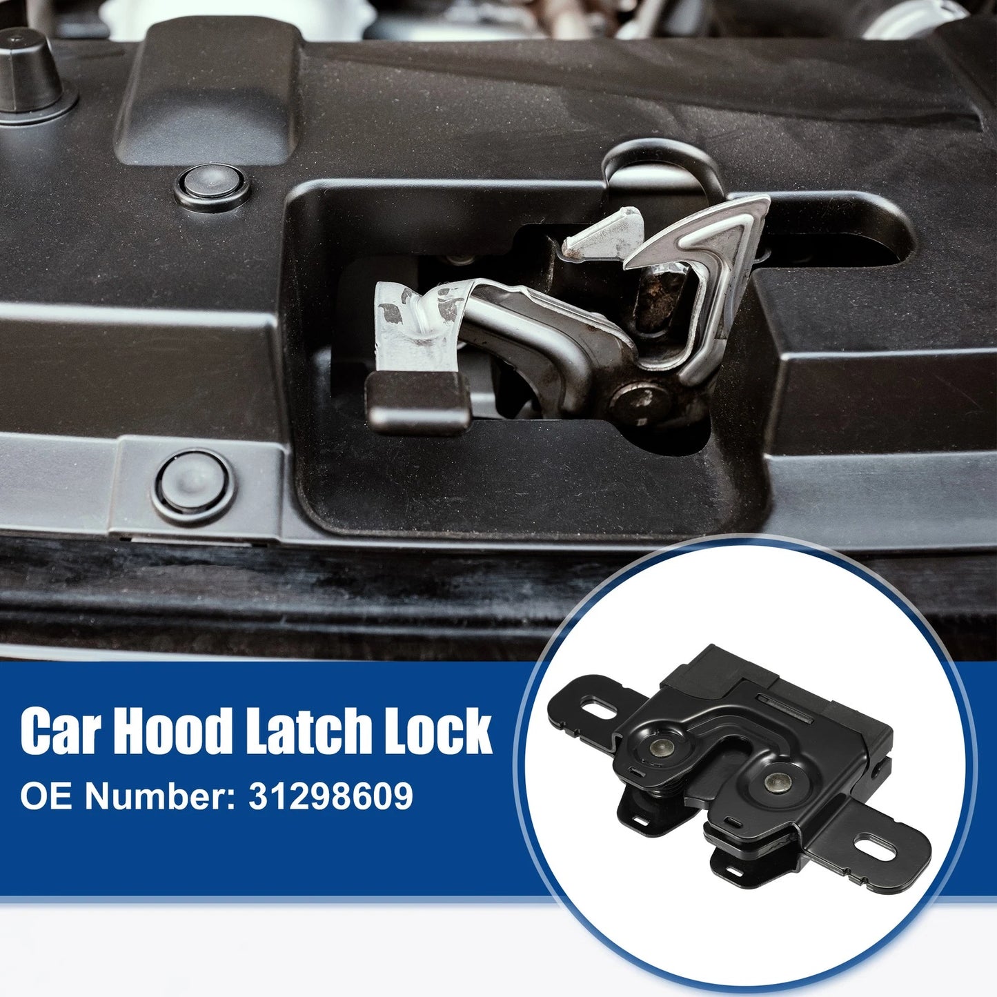 Hood Latch Lock for Volvo S80, V70 (2007-2015, 2008-2009)