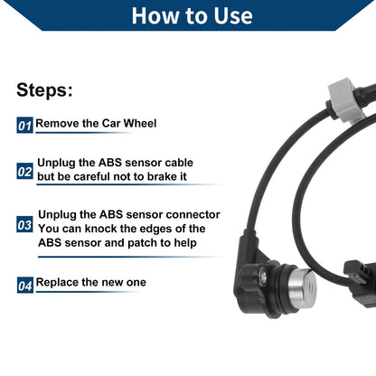 ABS Wheel Speed Sensor for Buick Rainier Rear (2004 - 2007)