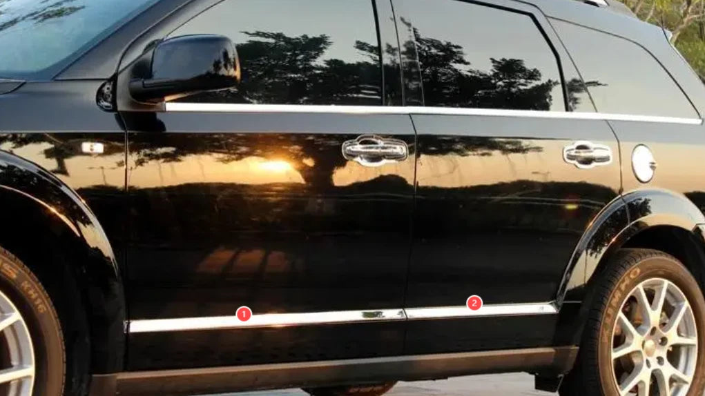 ABS Door Side Body Molding Cover Trim for Dodge Journey (2009-2020)