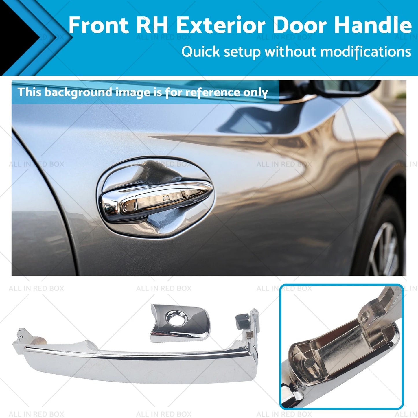 Front RH Exterior Door Handle for Nissan Murano Z50 (2003-2007)