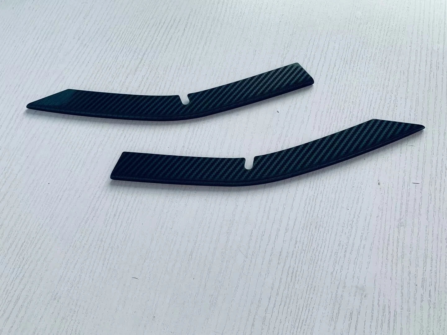 Steel Fiber Front Upper Grille Frame Cover Trim for 2023-2024 Toyota Prius 2 x