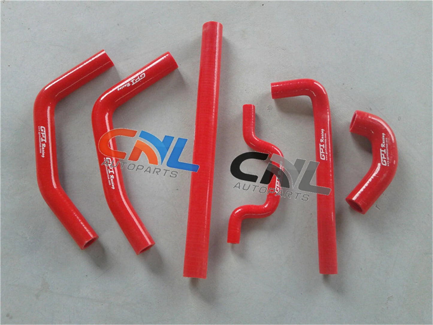 Red Silicone Radiator Hose for Kawasaki KXF250 KX250F (2009-2014)