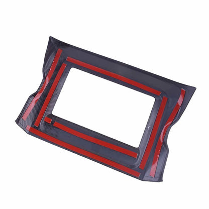 Carbon Fiber Navigation Frame Cover Bezel for Jeep Wrangler JL JLU (2018-2023)