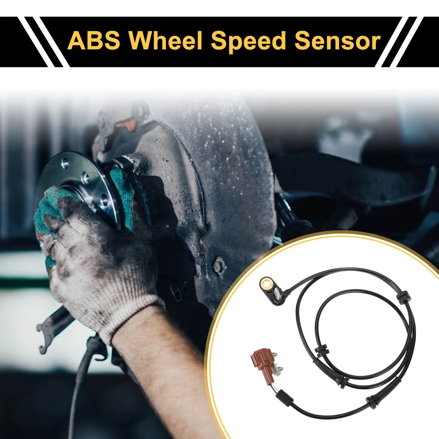 ABS Wheel Speed Sensor for Nissan Titan (2004-2011) 1 Pc Rear Left