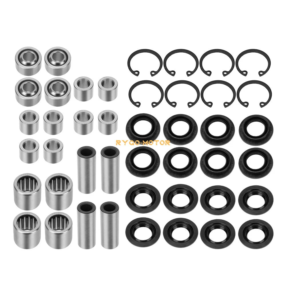 Front A Arm Bearing Bushing Seals Kit for Kawasaki KFX700 KFX450R