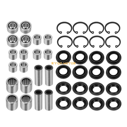 Front A Arm Bearing Bushing Seals Kit for Kawasaki KFX700 KFX450R