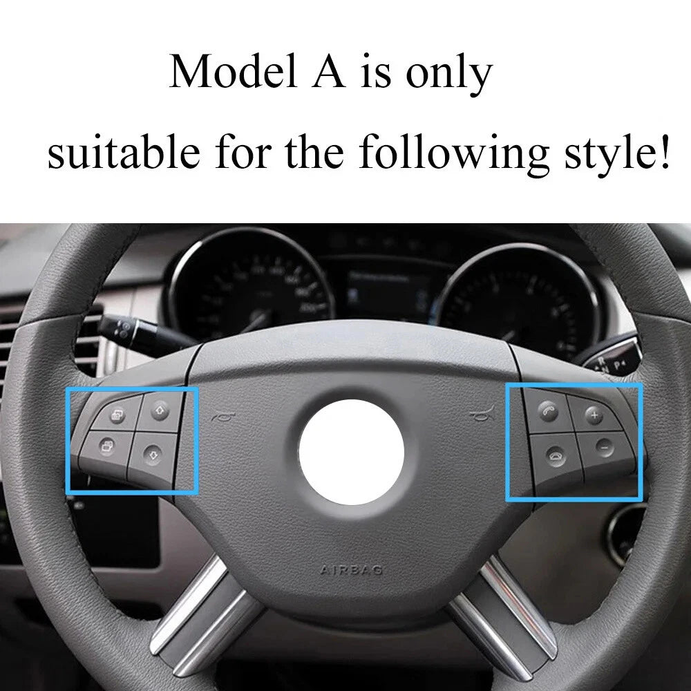 4 Button Steering Wheel Control Switches for Mercedes-Benz W164 W251 W245