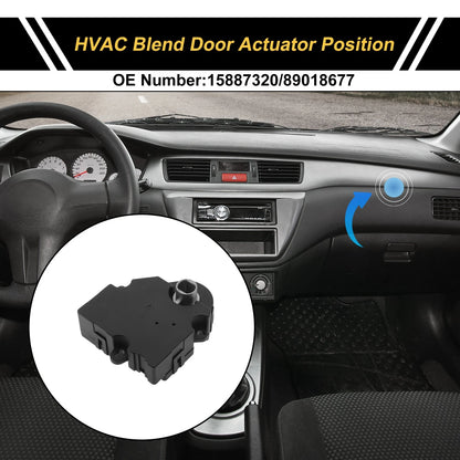 HVAC Heater Blend Door Actuator for Chevrolet Trailblazer EXT (03–04)