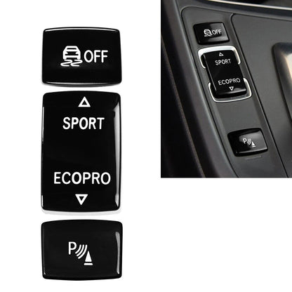Gear Shift Button Trim for BMW F20 F21 F22 F23 F30 F31 F34 F32 F33 F36 Black