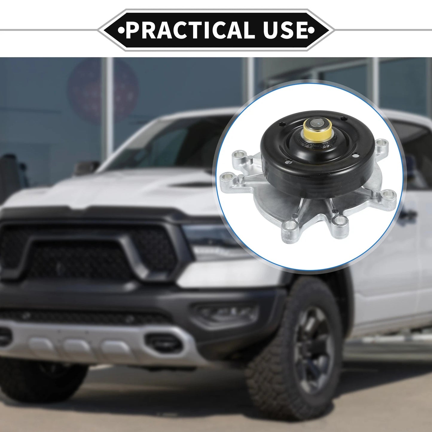 Water Pump for Chrysler Aspen & Dodge Dakota (2007-2009)