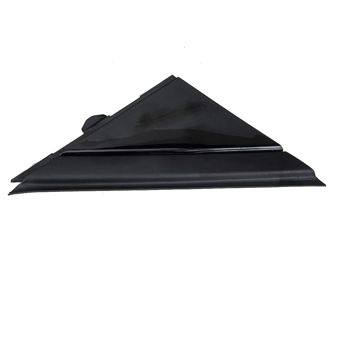 Gloss Black Right Side View Mirror Cover for Fiat 500 (2012-2023)
