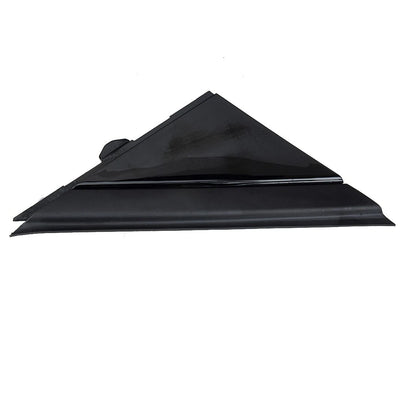 Gloss Black Right Side View Mirror Cover for Fiat 500 (2012-2023)