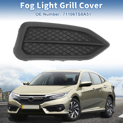 Front Right Fog Light Grill for Honda Civic (2014-2015)