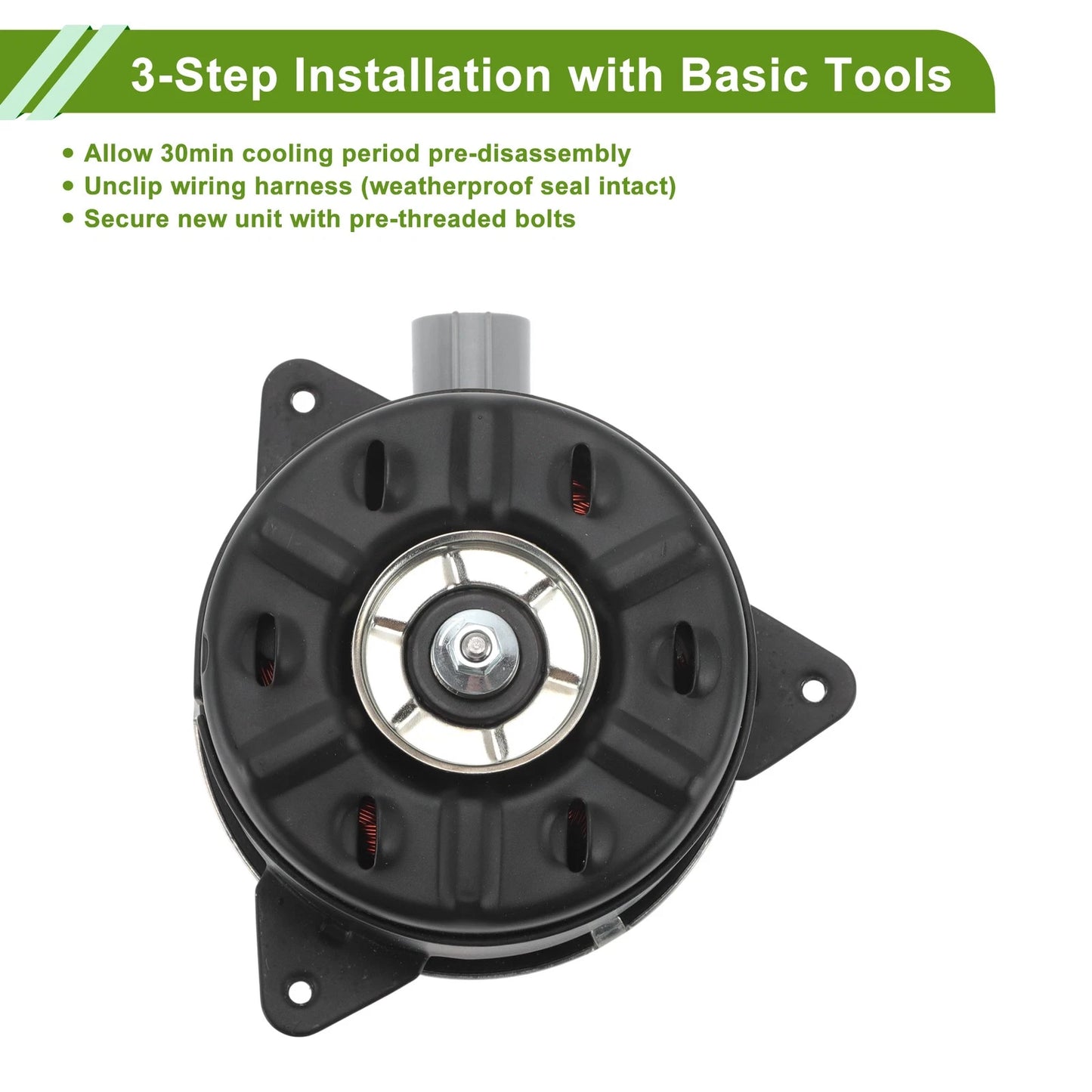 Radiator Fan Motor for Toyota RAV4 (2006-2012) 1 Pc