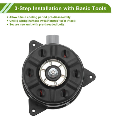 Radiator Fan Motor for Toyota RAV4 (2006-2012) 1 Pc