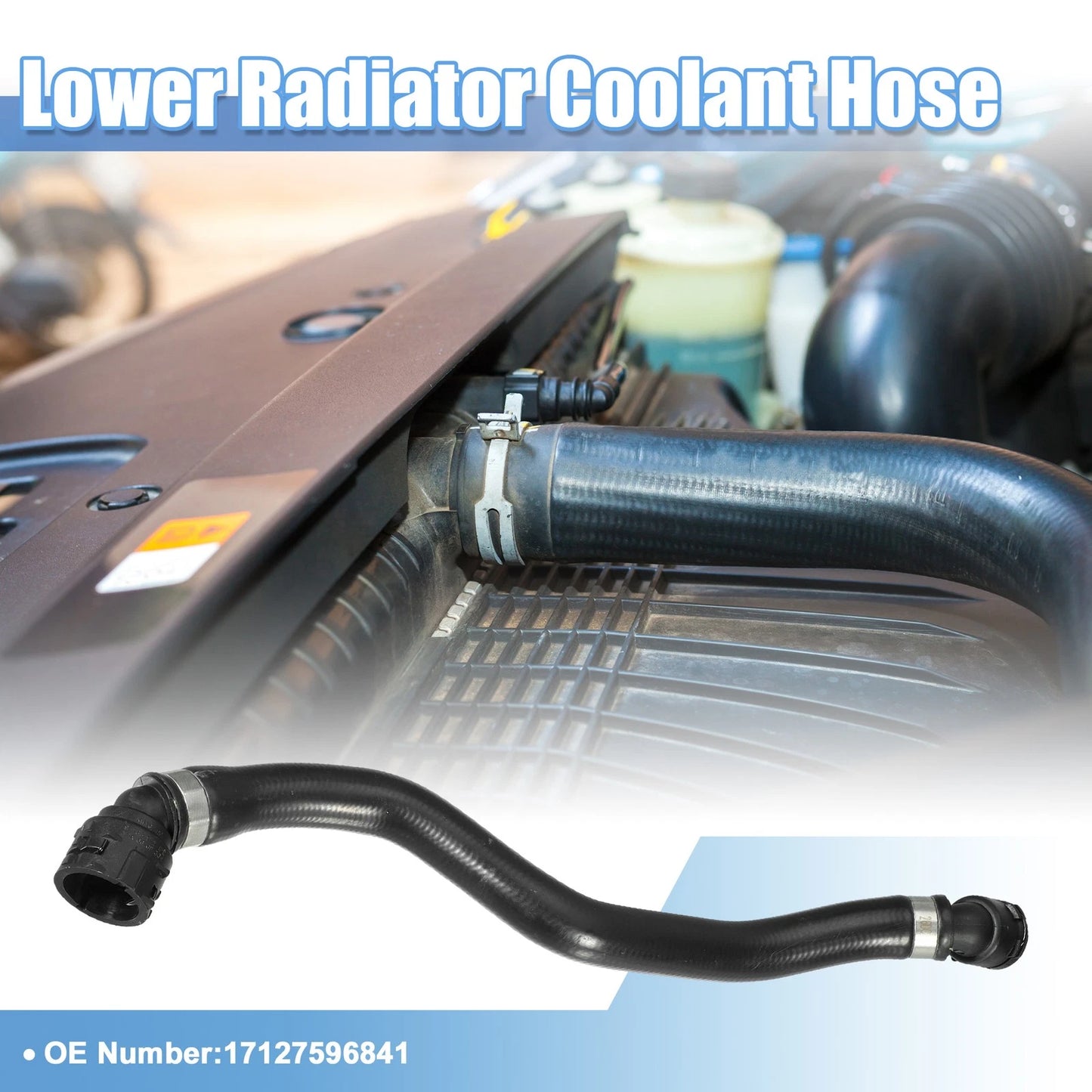 Radiator Coolant Hose No.17127596841 for BMW 320i 2.0L (2013-2016)