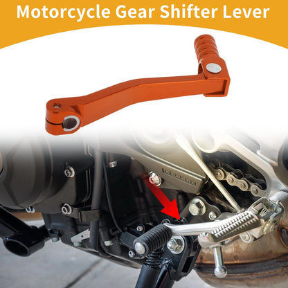 Folding Gear Shifter Lever for Apollo BBR Orange